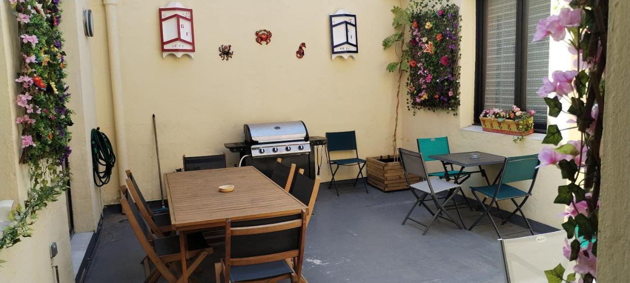 Ferienwohnung Coeur De Sete Le Patio 1 Exterior foto